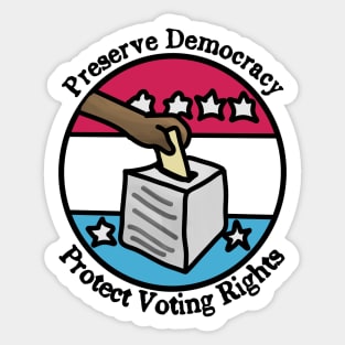 Protect Voting Rights Sticker